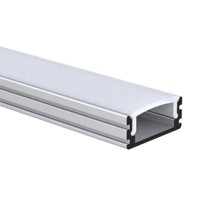 Il profilo montato di superficie bianco del LED, U modella i Manica di alluminio 17.4mm x 8.5mm del LED