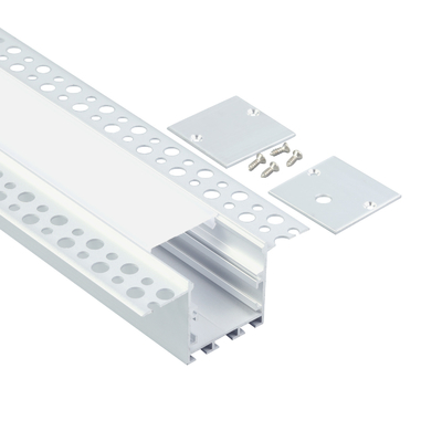 74 * 35mm Cartongesso LED Profilo architettonico Gesso da incasso a parete lineare