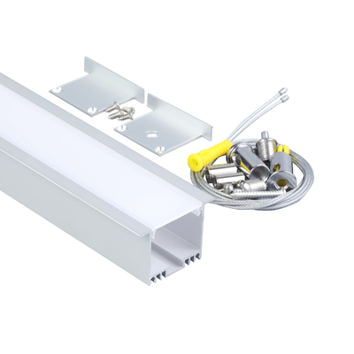 Alloy 6063 Incasso a Parete Sospensione Led Alluminio Canale 48x32mm