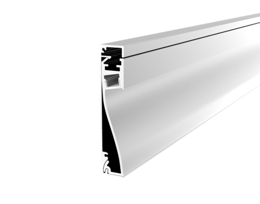 Bordatura del materiale della lega di alluminio di profilo del pannello di carta e gesso LED per la striscia principale larghezza di 10mm