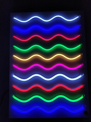 Luce al neon 15×16mm 12V 6000K bianco freddo della corda della flessione 2835 SMD LED