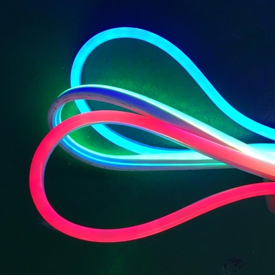 corda leggera al neon DC12V RGB IP67 impermeabile del silicone LED di 6mm 8mm