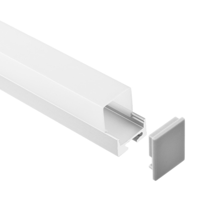 Tre Manica dell'estrusione dei lati LED, profilo di alluminio della luce di 6063 leghe LED