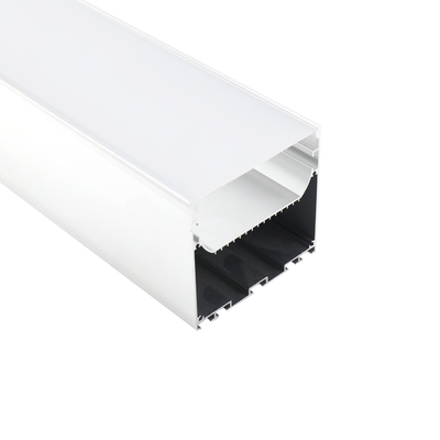 il Manica di profilo del LED sospeso 70×75mm ha anodizzato il materiale della lega di alluminio 6063