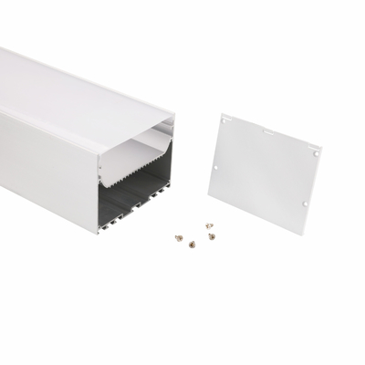 il Manica di profilo del LED sospeso 70×75mm ha anodizzato il materiale della lega di alluminio 6063