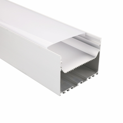 il Manica di profilo del LED sospeso 70×75mm ha anodizzato il materiale della lega di alluminio 6063