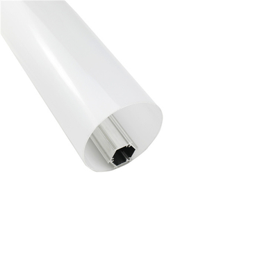 Profilo LED sospeso rotondo in alluminio 40 mm 50 mm 60 mm di diametro