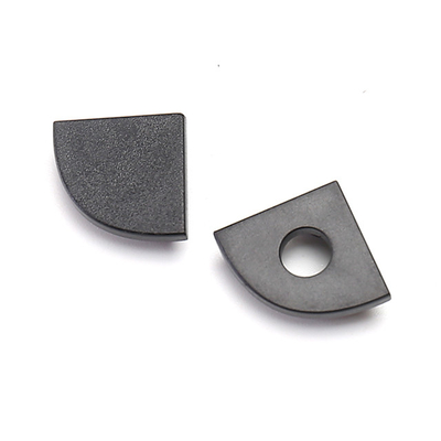 Manica nero della striscia dell'angolo LED, ODM dell'OEM di profilo dell'angolo della striscia del LED