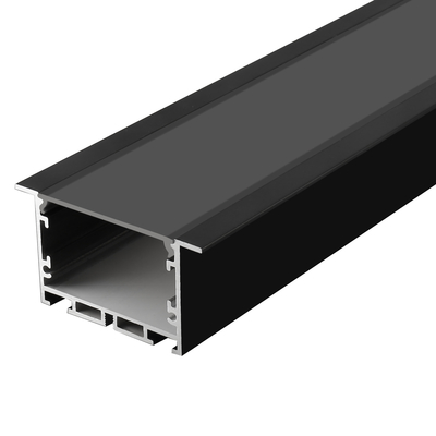 Manica del muro a secco di 50x35mm LED, profilo di alluminio d'argento per il LED che accende striscia