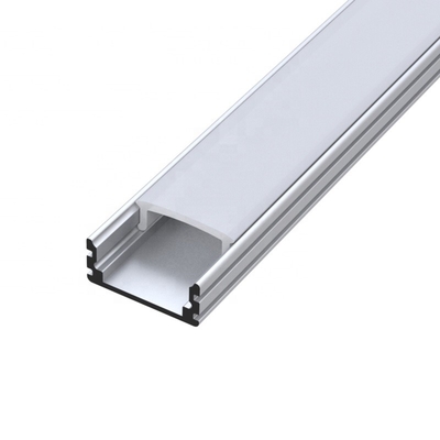 Il profilo montato di superficie bianco del LED, U modella i Manica di alluminio 17.4mm x 8.5mm del LED