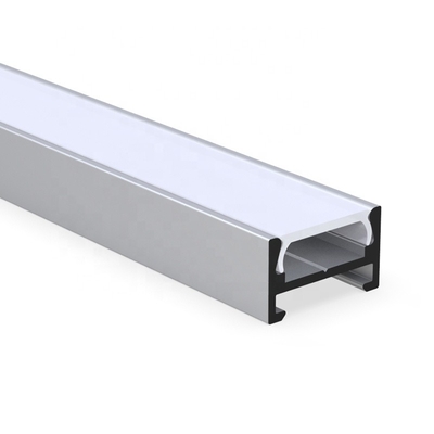 Estrusioni di alluminio della striscia d'argento del LED per il materiale della lega di illuminazione del LED 6063