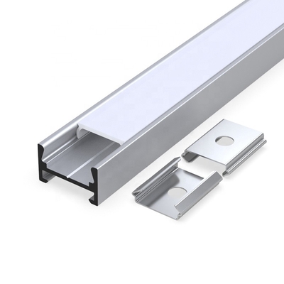 Estrusioni di alluminio della striscia d'argento del LED per il materiale della lega di illuminazione del LED 6063