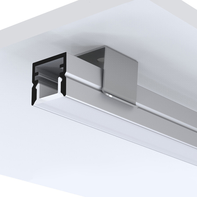 Diffusore di luce di alluminio della striscia del LED, estrusione di superficie del supporto LED per il cinema della palestra