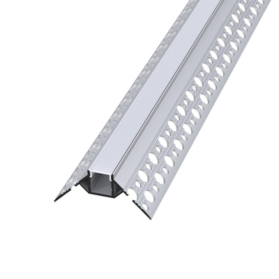 Gesso d'argento di colore nel profilo del LED, profili di alluminio dell'estrusione del LED per il guardaroba