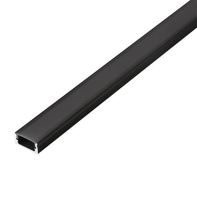 Profilo nero sottile della striscia del LED, Manica di alluminio del cinema LED con l'OEM della copertura