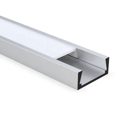 6063 certificazione di alluminio del CE ROHS di profilo di Manica delle lampade fluorescenti del LED