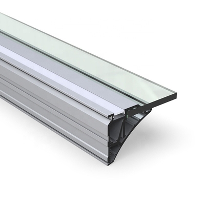 Profilo montato di superficie del pannello di carta e gesso LED, Manica di alluminio espulso d'argento del LED