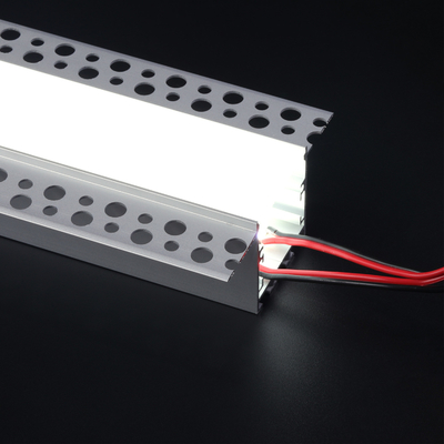 74 * 35mm Cartongesso LED Profilo architettonico Gesso da incasso a parete lineare