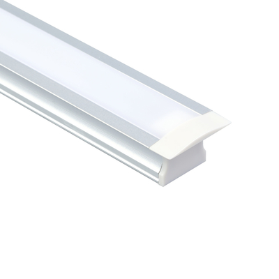 Profili LED da incasso per guardaroba Dissipatore di calore a forma di U Estrusione di alluminio a led