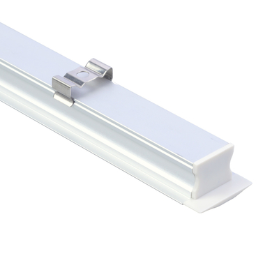 Profili LED da incasso per guardaroba Dissipatore di calore a forma di U Estrusione di alluminio a led