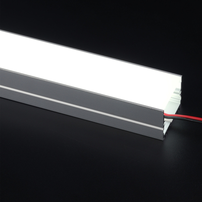 Canale di montaggio in alluminio con profilo LED a montaggio superficiale estruso T8