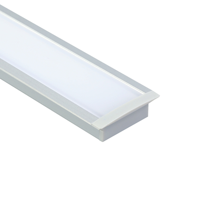 Profilo in alluminio a LED da incasso 23X10mm per striscia luminosa per estrusione