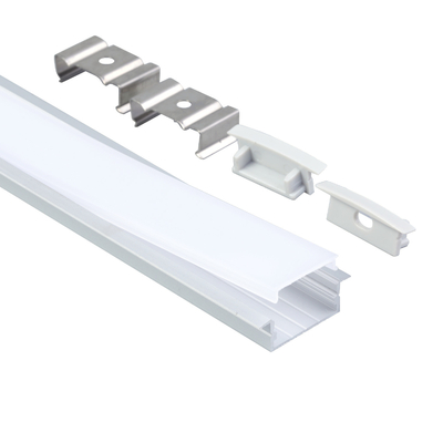 Profilo in alluminio a LED da incasso 23X10mm per striscia luminosa per estrusione