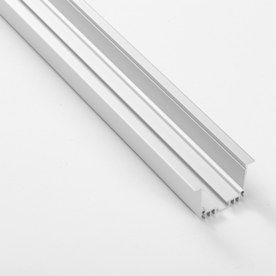 Silver Dissipatore di Calore da Incasso a Led Profilo in Alluminio Canale per Armadietto Luminoso