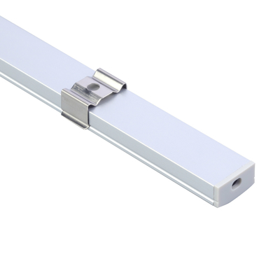 Profilo di alluminio principale di superficie 8mm esile della striscia, Manica principale su ordinazione leggero lineare
