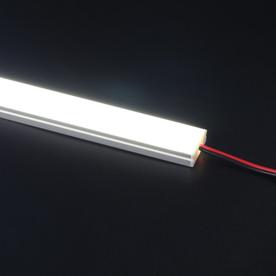 Profilo di alluminio principale di superficie 8mm esile della striscia, Manica principale su ordinazione leggero lineare