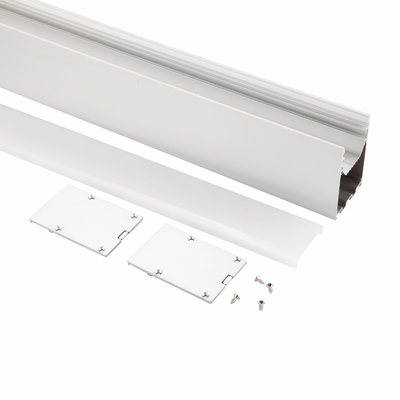 50x75mm su giù il profilo di alluminio dell'estrusione sospeso doppio lato per la luce di striscia principale