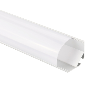 forma di v di dimensione di 30mm alluminio di profilo dell'angolo LED da 90 gradi per le strisce del LED