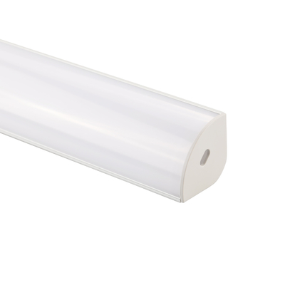forma di v di dimensione di 30mm alluminio di profilo dell'angolo LED da 90 gradi per le strisce del LED