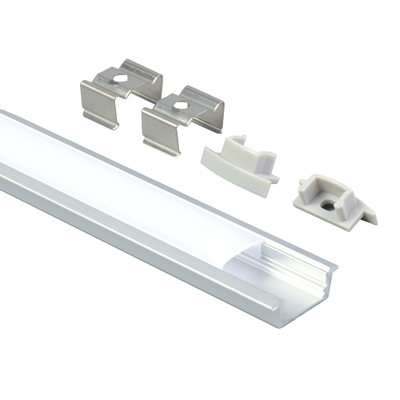 La copertura LED del diffusore del PC intonaca il profilo, profilo di alluminio della scanalatura a &quot;u&quot; LED