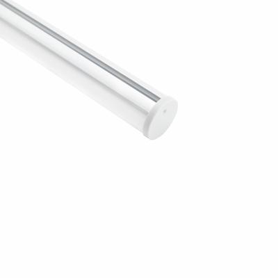 Profilo di alluminio rotondo del LED per l'alloggio dell'estrusione della striscia di larghezza LED di 21mm