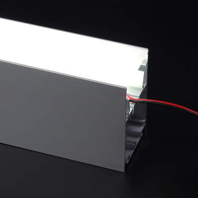 l'ufficio di 50x75mm ha condotto il profilo principale sospeso luce lineare per la luce del pendente