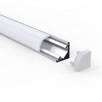 Il profilo d'angolo della luce di striscia della lega di alluminio LED ha anodizzato la pittura per dell'interno