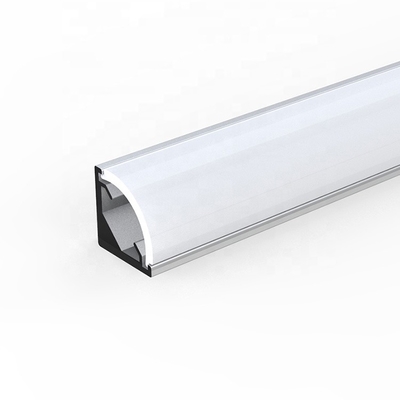Il profilo d'angolo della luce di striscia della lega di alluminio LED ha anodizzato la pittura per dell'interno