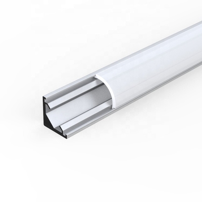 Il profilo d'angolo della luce di striscia della lega di alluminio LED ha anodizzato la pittura per dell'interno