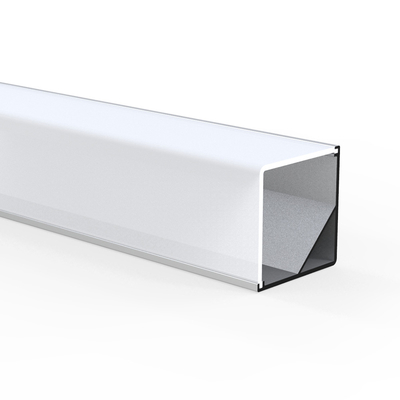 Manica dell'angolo della striscia dell'OEM LED, Manica di alluminio di grado a forma di V LED dell'estrusione 45
