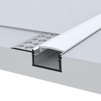 Colore d'argento di Trimless del muro a secco di Manica del LED messo striscia leggera