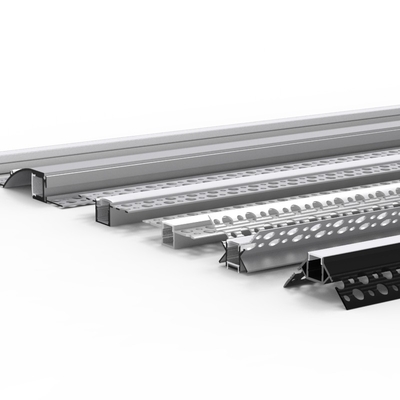 Profilo esile anodizzato del pannello di carta e gesso LED per la palestra dell'ufficio dell'armadietto