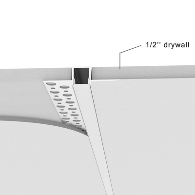 Profilo esile anodizzato del pannello di carta e gesso LED per la palestra dell'ufficio dell'armadietto