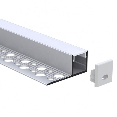 La vampata esile del pannello di carta e gesso di Trimless ha montato il Manica di alluminio di profilo del LED per il soffitto