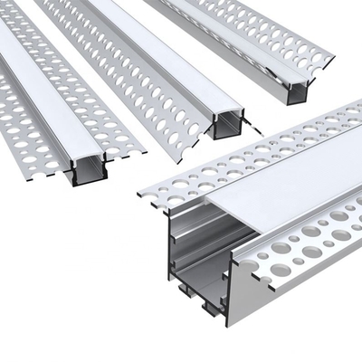 Profilo decorativo del pannello di carta e gesso della striscia del muro a secco LED per il guardaroba