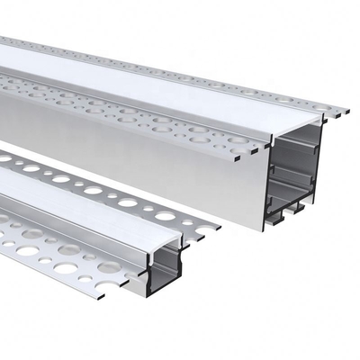 Profilo decorativo del pannello di carta e gesso della striscia del muro a secco LED per il guardaroba