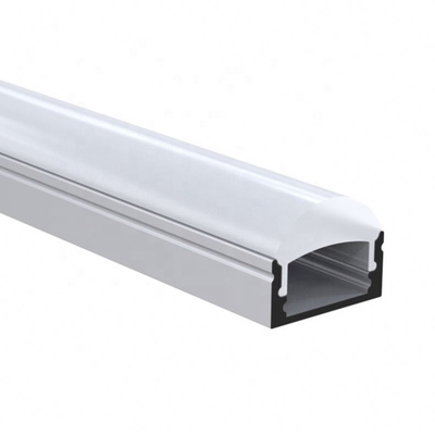Profilo di alluminio montato espulso del LED, profilo flessibile della scala con l'OEM del LED