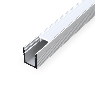 Profilo LED a montaggio superficiale verniciato anodizzato per lampade armadio guardaroba