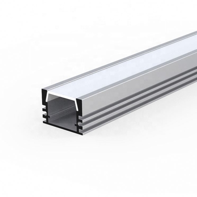 Il Manica messo di alluminio della luce di striscia del LED ha anodizzato il colore d'argento di verniciatura