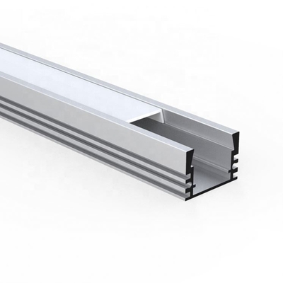Il Manica messo di alluminio della luce di striscia del LED ha anodizzato il colore d'argento di verniciatura